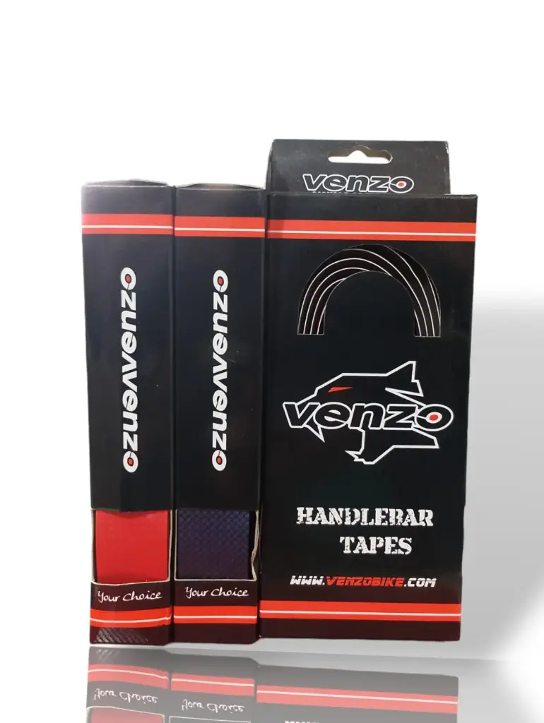 CINTA VENZO VZ-E05T-005 CARBON ROJO/AZUL