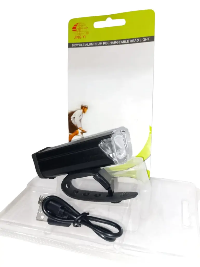 LAMPARA DELANTERA T/LINTERNA JY-7040 200 LUMENS C/BATERIA