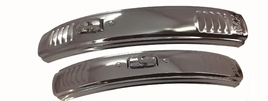 GUARDABARROS PARA RIN 16" o 20" CROMADO