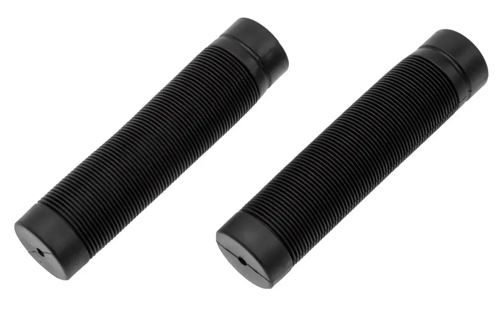 MANGOS BMX/MTB SZ-100A POWER NEGROS CON DISEÑO DE RALLAS