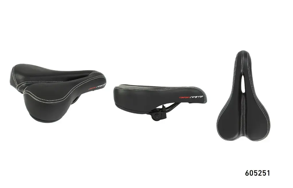 SILLIN MTB/URBANO AF CREMALLERA 145MM COMFORT NEGRO GW