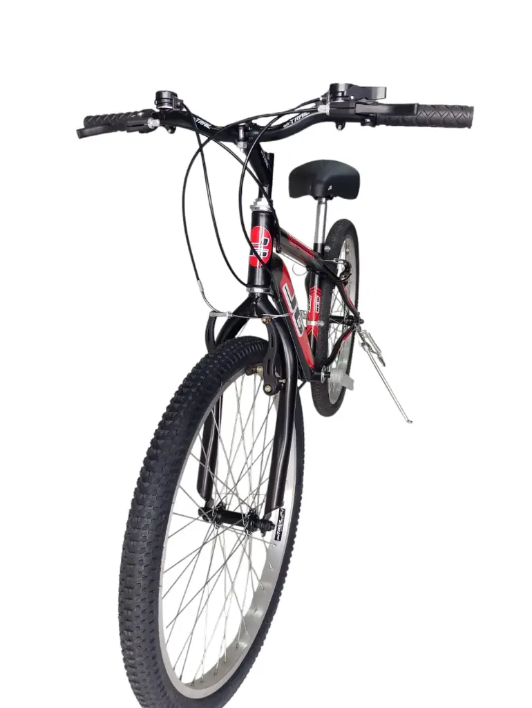 BICICLETA MTB 24,  6 VEL,  V-BRAKE ACERO, EXT