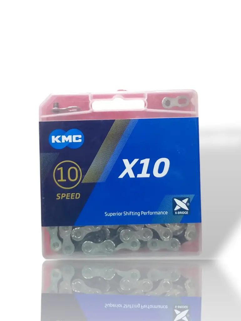 Cadena 10V 1/2 X11/128 X10 Cromado-N Kmc