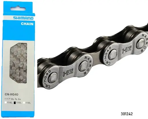 [301242] Cadena Cn-Hg40 116L 6-7-8 Vel Shimano