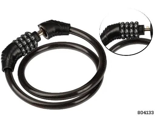 [804131] CANDADO CABLE ESPIRAL C/CLAVE 10X150