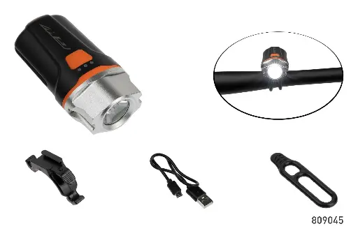 [809045] LUZ DELANTERA USB 500LM BC12 PLASTICO GW