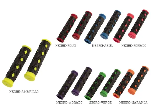 [804492] MANGOS MTB SZ-113A 125MM  CON DISEÑO DE DIAMANTES