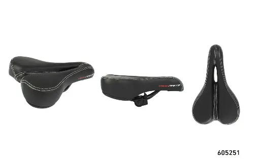 [605251] SILLIN MTB/URBANO AF CREMALLERA 145MM COMFORT NEGRO GW