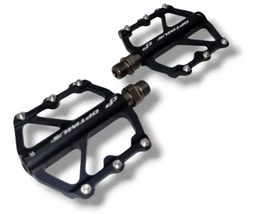 [PED5814I] PEDALES ANTIDESLIZANTES MTB/BMX OPTIMUS ALUMINIO, EJE EN CROMOLIO 9/16, RODAMIENTOS SELLADOS