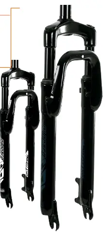 [TNE1740] TENEDOR SUSP. ON-TRAIL BLASTER 381A 29" 28.6MM/1-1/8" 210MM S/ NEGRO GRIS