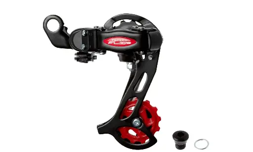[307624] DESVIADOR TRASERO MTB 7 VEL JS-R18 NEGRO 65289