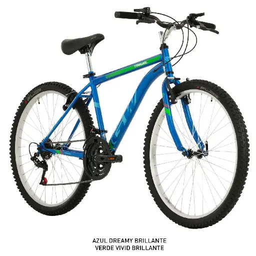 BICICLETA MTB 26 TRAVEL 3X6 GW