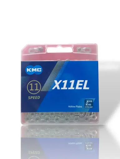 [CAD0372] CADENILLA KMC X11VEL 1/2 X 11/128 SILVER 118